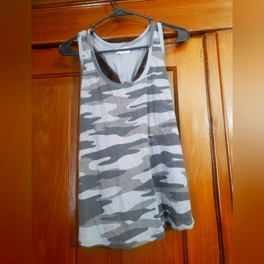 Maurice's 24/7 Medium Camo Racerback Tank Top
